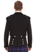 Standard Black Prince Charlie Jacket & Vest - Back