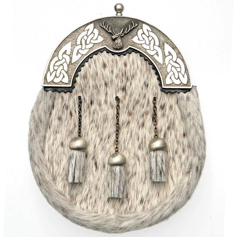 Celtic Stag Design Full Dress Sporran
