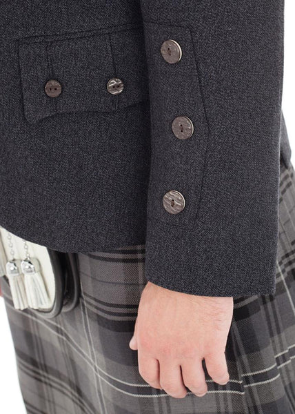 Standard Tweed Jacket & Vest - Jacket Cuff