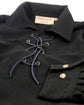Luxury Jacobite Ghillie Shirt - Black