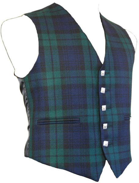 Custom Made Argyll Tartan Waistcoat