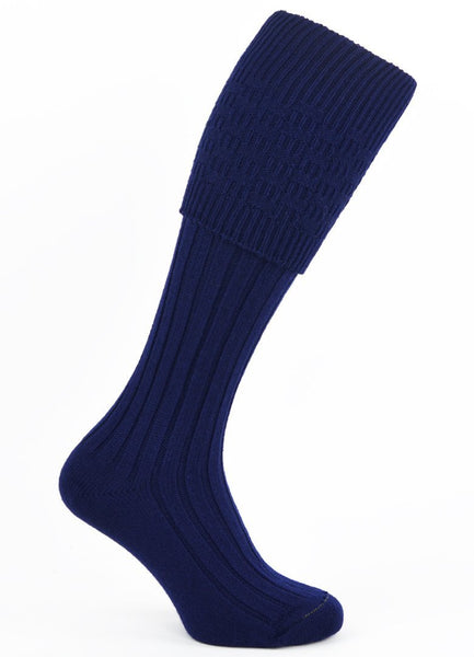 Glenbeg Kilt Hose - Navy Blue