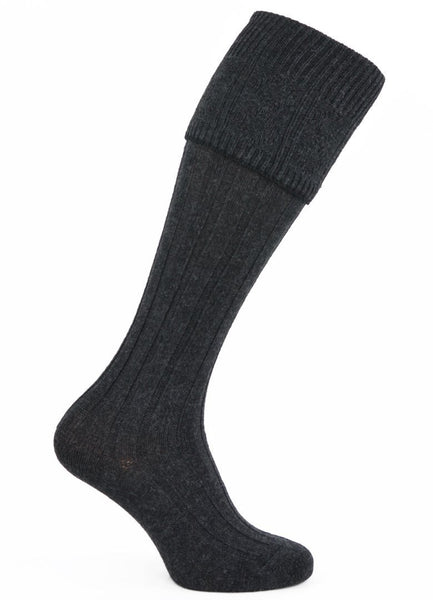 Basic Kilt Hose - Charcoal