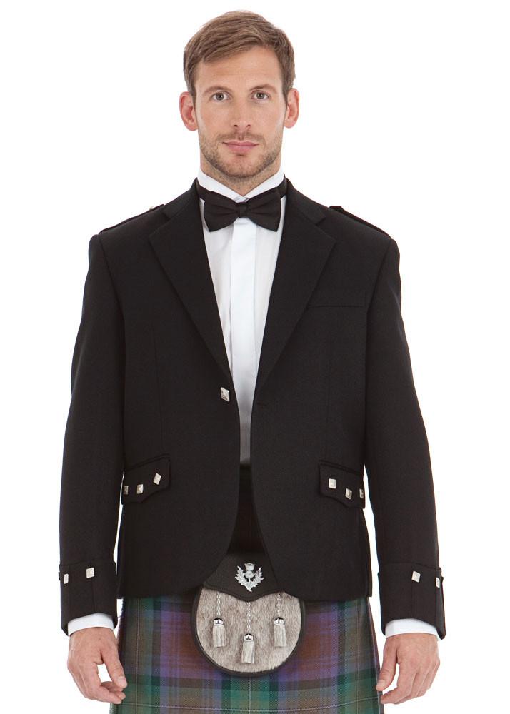 Black Argyll Jacket