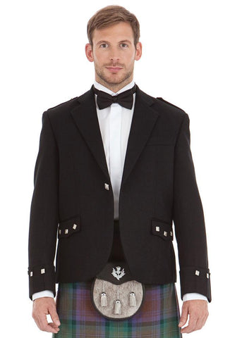 Black Argyll Jacket