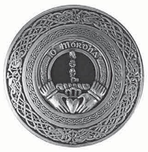 Circular Clan Crest Pewter Buckle