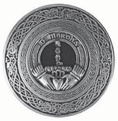 Circular Clan Crest Pewter Buckle