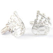 Silver Bagpipe Cufflinks