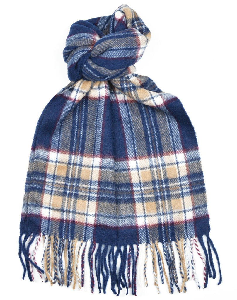 Stewart Navy Modern Tartan Scarf