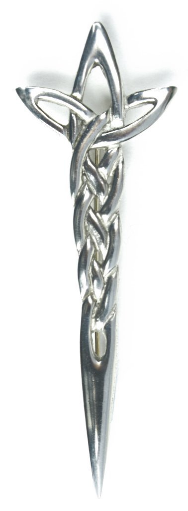 Basic Pewter Knot Design Kilt Pin