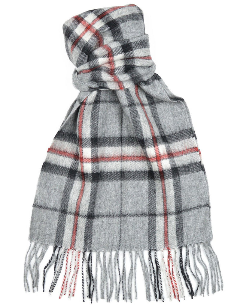 Thomson Grey Tartan Scarf