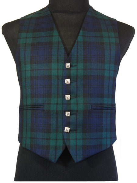 Custom Made Argyll Tartan Waistcoat