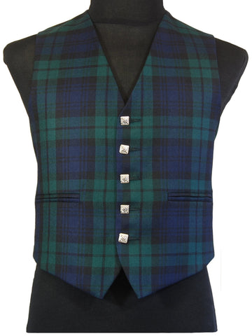 Custom Made Argyll Tartan Waistcoat
