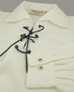Luxury Jacobite Ghillie Shirt - Ivory