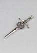 Clan Crest Sword Kilt Pin