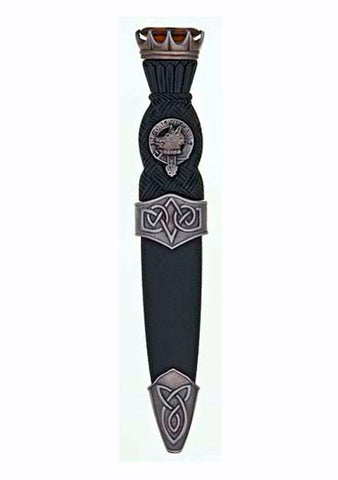 Luxury Celtic Clan Crest Sgian Dubh