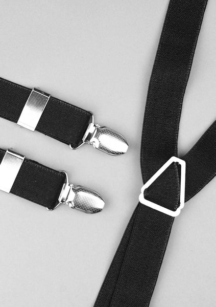 Black X-Shape Braces