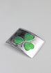 Large Shamrock Enamel Buckle