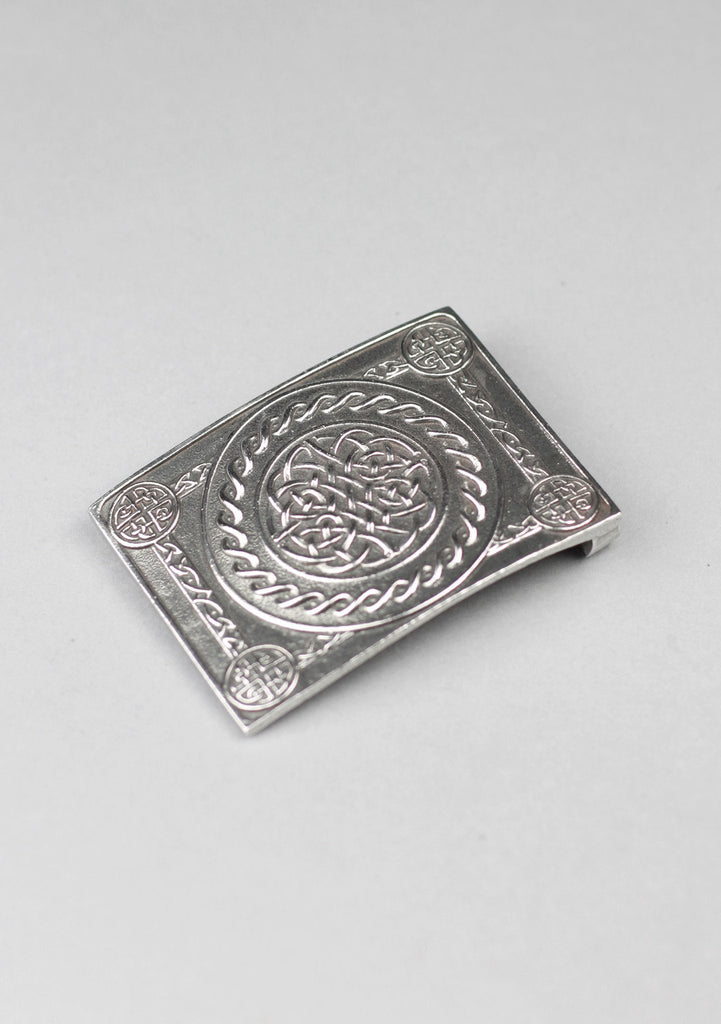 Celtic Knot Pewter Buckle