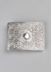 Celtic Knot Design Pewter Belt Buckle