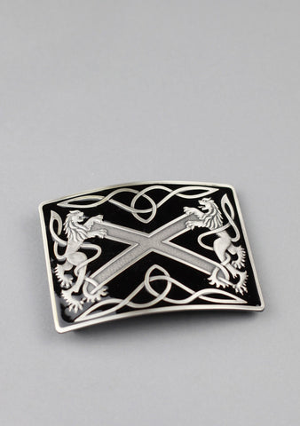 Highland Saltire Enamel Buckle