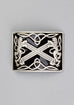 Highland Saltire Enamel Buckle