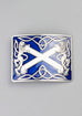 Highland Saltire Enamel Buckle