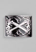 Highland Saltire Enamel Buckle