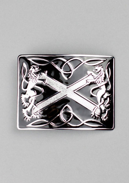 Highland Saltire Enamel Buckle