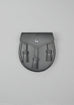 Boys Black Leather Sporran