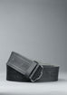 Standard Black Celtic Leather Kilt Belt
