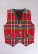 Boys Tartan Waistcoat
