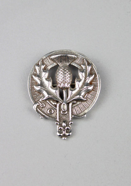 Thistle Crest Cap Badge
