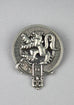 Lion Rampant Crest Cap Badge