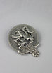 Lion Rampant Crest Cap Badge