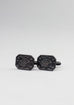 Celtic Thistle Design Pewter Cufflinks