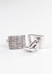 Tartan Design Pewter Cufflinks