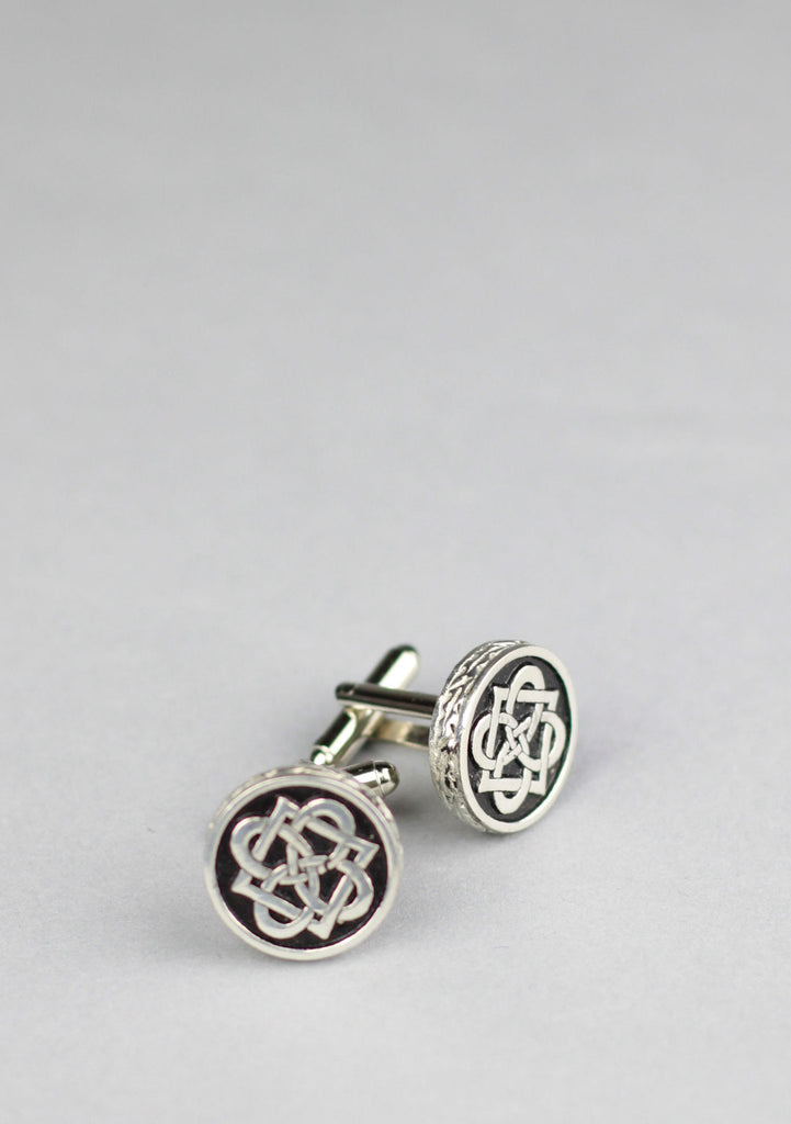 Round Celtic Cufflinks
