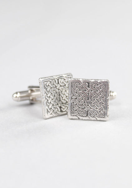Square Celtic Design Cufflinks