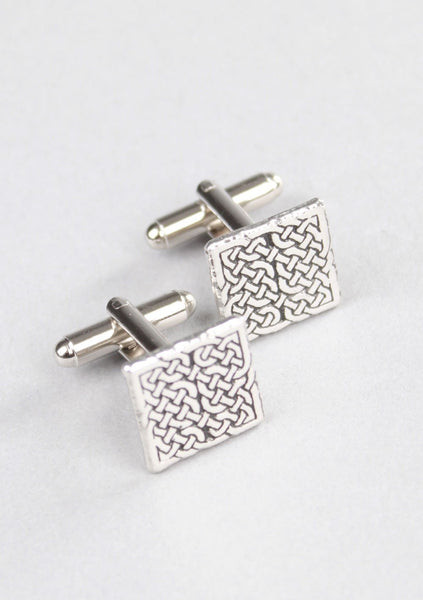 Square Celtic Design Cufflinks
