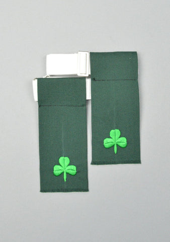 Embroidered Irish Shamrock Flashes