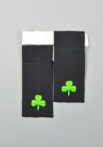 Embroidered Irish Shamrock Flashes