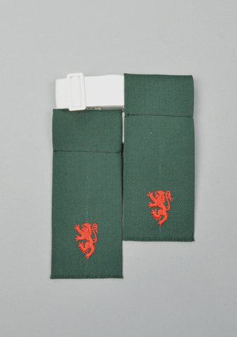 Embroidered Lion Rampant Flashes