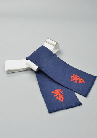 Embroidered Lion Rampant Flashes