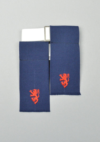 Embroidered Lion Rampant Flashes