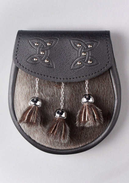 Embossed and Studded Semi Dress Sporan