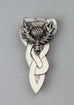 Chunky Celtic Thistle Kilt Pin