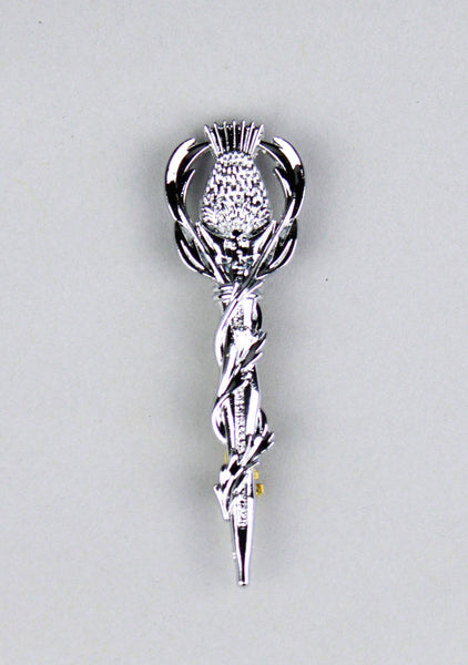 Basic Contemporary Thistle Kilt Pin