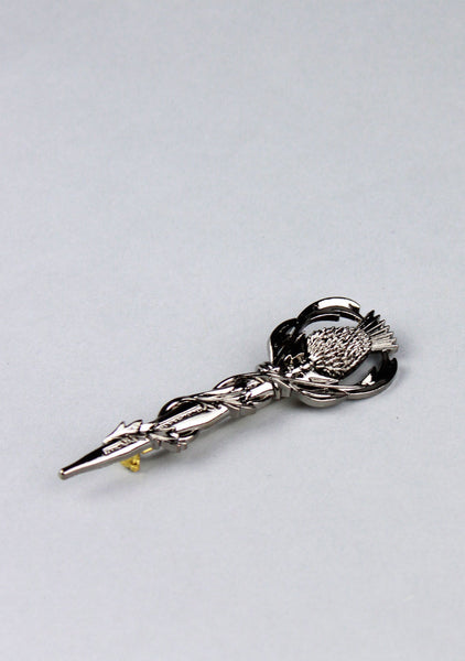 Basic Contemporary Thistle Kilt Pin