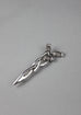 Basic Pewter Three Thistle Kilt Pin